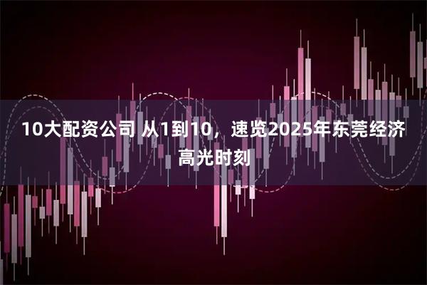 10大配资公司 从1到10，速览2025年东莞经济高光时刻